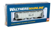 Walthers Mainline 910-7010 HO Scale PS-2 2893Covered Hopper Baltimore & Ohio B&O 628024