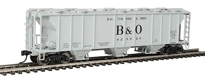 Walthers Mainline 910-7010 HO Scale PS-2 2893Covered Hopper Baltimore & Ohio B&O 628024