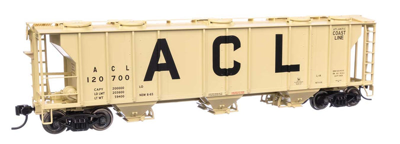 Walthers Mainline 910-7039 HO Scale PS-2 2893 3 Bay Covered Hopper Atlantic Coast Line ACL 120700