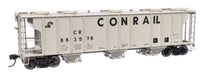 Walthers Mainline 910-7052 HO Scale PS-2 2893 3 Bay Covered Hopper Conrail CR 883578