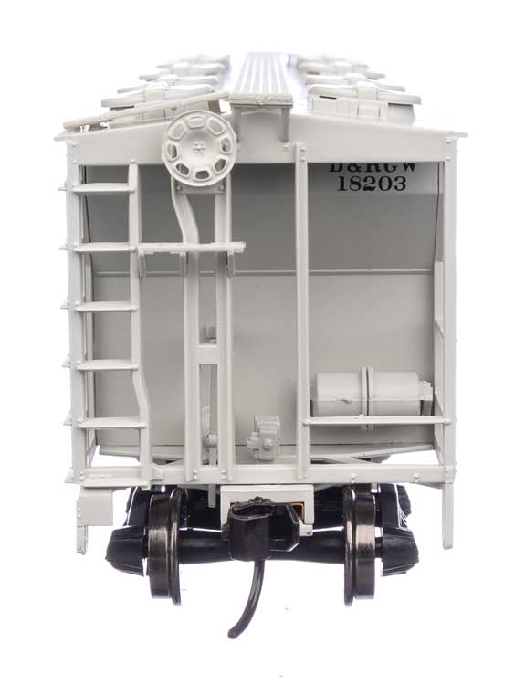 Walthers Mainline 910-7054 HO Scale PS-2 2893 3 Bay Covered Hopper Rio Grande D&RGW 18203