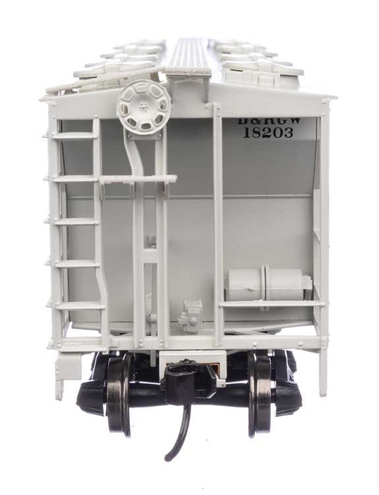 Walthers Mainline 910-7054 HO Scale PS-2 2893 3 Bay Covered Hopper Rio Grande D&RGW 18203