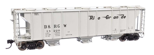 Walthers Mainline 910-7056 HO Scale PS-2 2893 3 Bay Covered Hopper Rio Grande D&RGW 18220