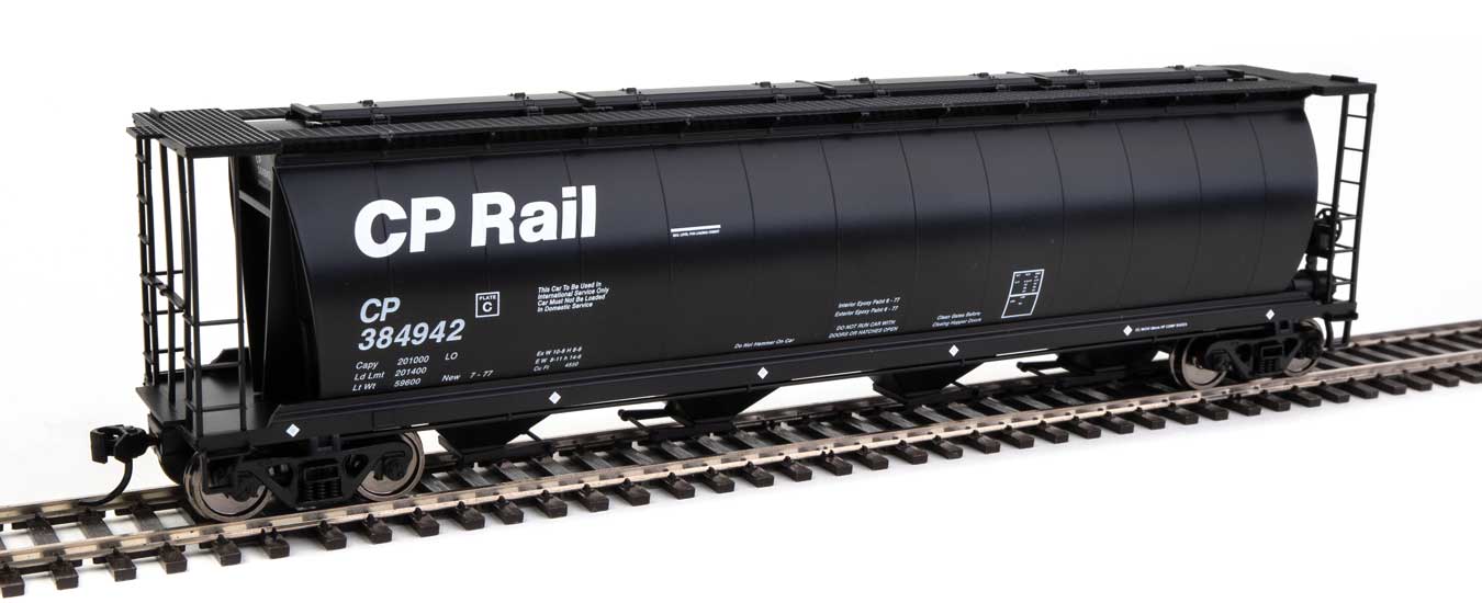 Walthers Mainline 910-7842 HO Scale 59' Cylindrical Covered Hopper CP 384942