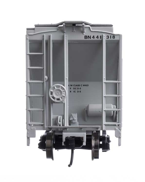 Walthers Mainline 910-7975 HO Scale 37' 2980 Cu-Ft 2-Bay Hopper Burlington Northern BN 441318