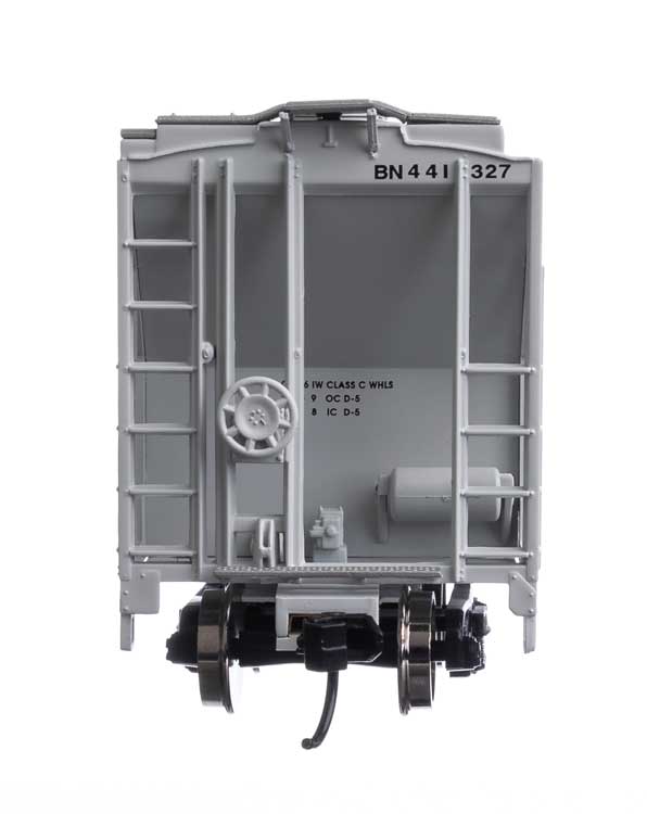 Walthers Mainline 910-7977 HO Scale 37' 2980 Cu-Ft 2-Bay Hopper Burlington Northern BN 441327