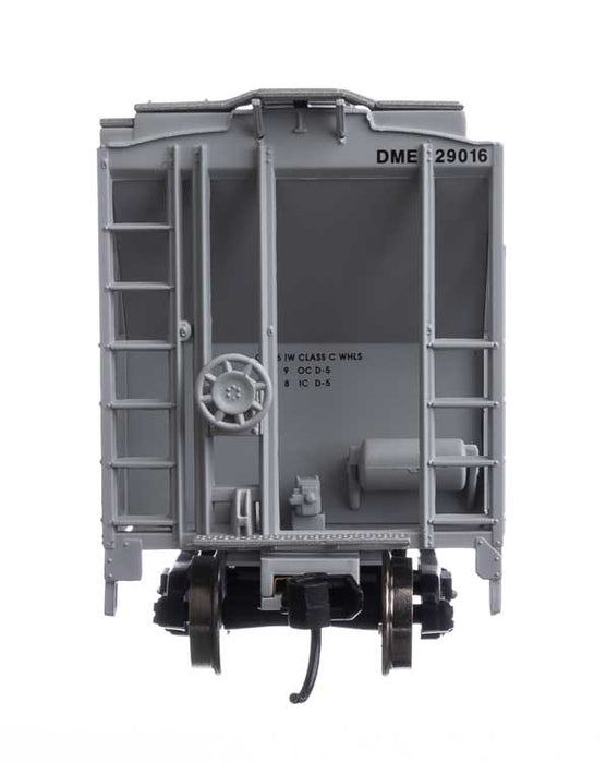 Walthers Mainline 910-7982 HO Scale 37' 2980 Cu-Ft 2-Bay Hopper DM&E 29016
