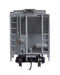 Walthers Mainline 910-7982 HO Scale 37' 2980 Cu-Ft 2-Bay Hopper DM&E 29016