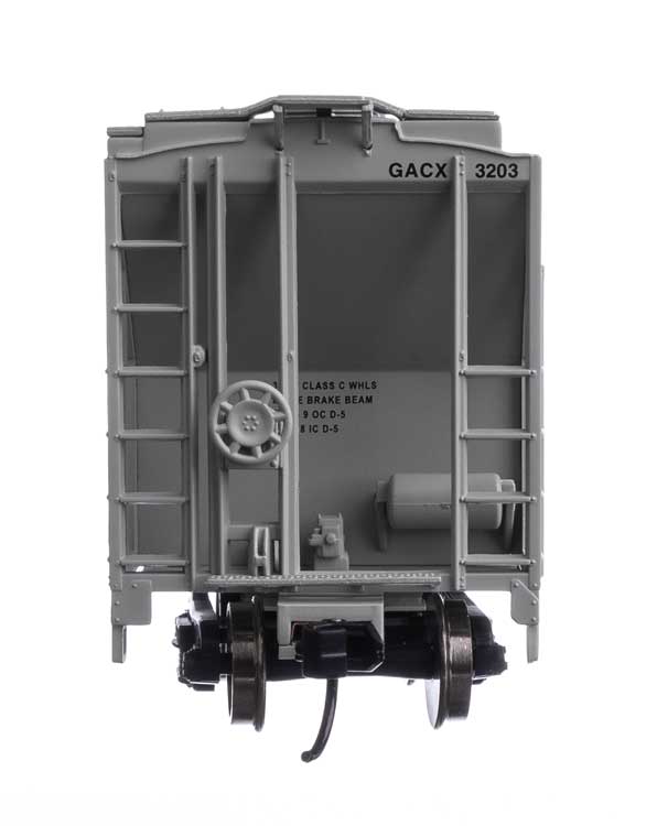 Walthers Mainline 910-7986 HO Scale 37' 2980 Cu-Ft 2-Bay Hopper GATX Corporation GACX 3203