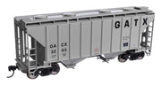 Walthers Mainline 910-7986 HO Scale 37' 2980 Cu-Ft 2-Bay Hopper GATX Corporation GACX 3203