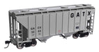 Walthers Mainline 910-7986 HO Scale 37' 2980 Cu-Ft 2-Bay Hopper GATX Corporation GACX 3203