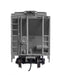 Walthers Mainline 910-7989 HO Scale 37' 2980 Cu-Ft 2-Bay Hopper GATX Corporation GACX 3336