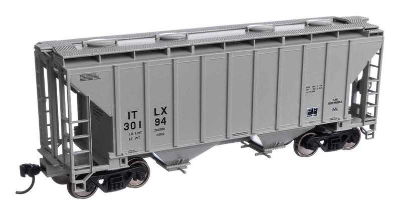 Walthers Mainline 910-7991 HO Scale 37' 2980 Cu-Ft 2-Bay Hopper GE Rail Services ITLX 30194