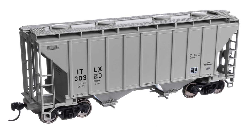 Walthers Mainline 910-7993 HO Scale 37' 2980 Cu-Ft 2-Bay Hopper GE Rail Services ITLX 30320
