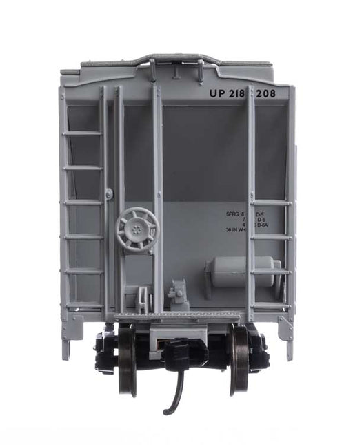 Walthers Mainline 910-7994 HO Scale 37' 2980 Cu-Ft 2-Bay Hopper Union Pacific UP 218208