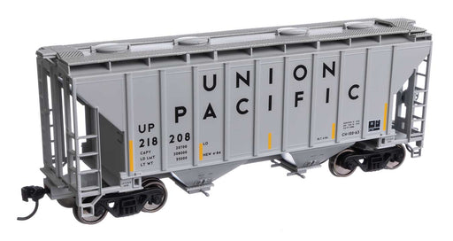 Walthers Mainline 910-7994 HO Scale 37' 2980 Cu-Ft 2-Bay Hopper Union Pacific UP 218208