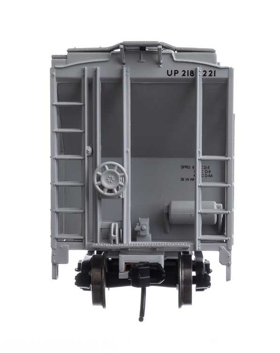 Walthers Mainline 910-7995 HO Scale 37' 2980 Cu-Ft 2-Bay Hopper Union Pacific UP 218221