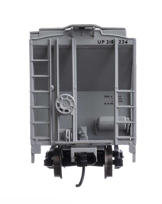Walthers Mainline 910-7996 HO Scale 37' 2980 Cu-Ft 2-Bay Hopper Union Pacific UP 218234