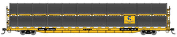 Walthers Mainline 910-8106 HO Scale 89' Bi-Level Shielded Auto Rack Chessie C&O 965433