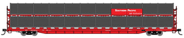 Walthers Mainline 910-8126 HO Scale 89' Bi-Level Shielded Auto Rack Southern Pacific SP 515422
