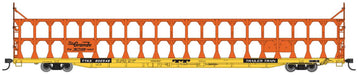 Walthers Mainline 910-8207 HO Scale 89' Tri-Level Open Auto Rack Rio Grande Western TTKX 802765