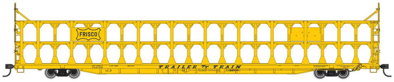 Walthers Mainline 910-8218 HO Scale 89' Tri-Level Open Auto Rack Frisco SLSF 913614