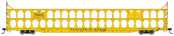 Walthers Mainline 910-8220 HO Scale 89' Tri-Level Open Auto Rack Frisco SLSF 913646