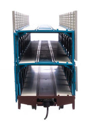 Walthers Mainline 910-8303 HO Scale 89' Tri-Level Shielded Auto Rack Boston & Maine B&M/TTKX 90882