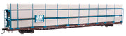 Walthers Mainline 910-8303 HO Scale 89' Tri-Level Shielded Auto Rack Boston & Maine B&M/TTKX 90882