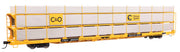 Walthers Mainline 910-8306 HO Scale 89' Tri-Level Shielded Auto Rack Chessie C&O/TTKX 850470