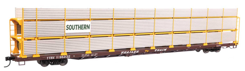 Walthers Mainline 910-8324 HO Scale 89' Tri-Level Shielded Auto Rack SOU 962132