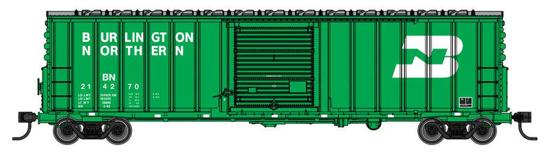 Walthers Mainline HO Scale 50' ACF Exterior Post Boxcar Burlington Northern BN