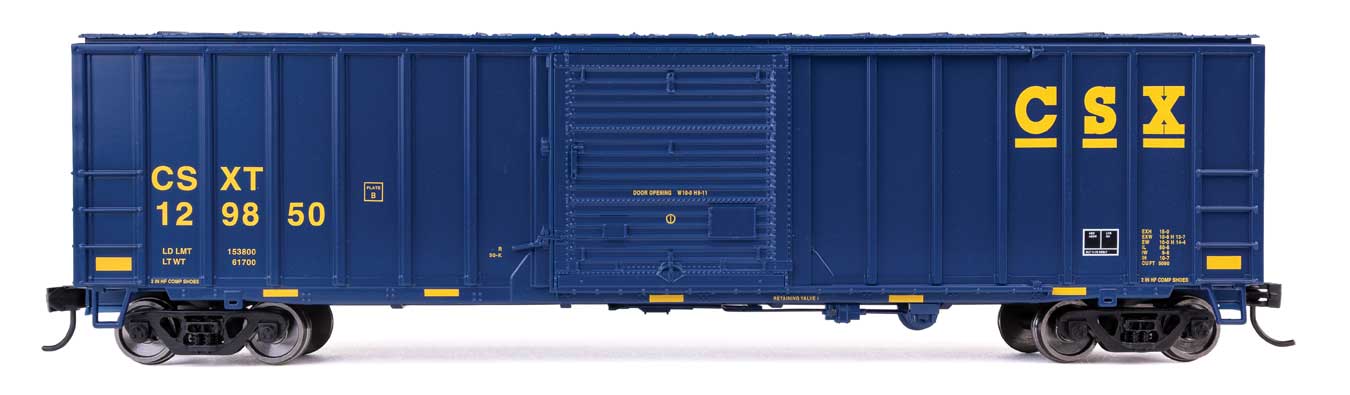 Walthers Mainline HO Scale 50' Exterior-Post Boxcar CSX CSXT