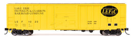 Walthers Mainline HO Scale 50' Exterior-Post Boxcar LEF&C