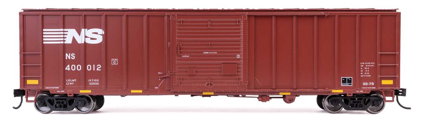 Walthers Mainline HO Scale 50' Exterior-Post Boxcar Norfolk Southern NS