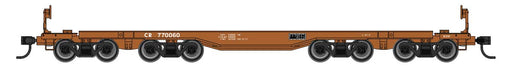 Walthers Mainline HO Scale 66' Heavy-Duty 4-Truck Flatcar Conrail CR