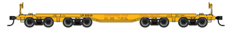 Walthers Mainline HO Scale 66' Heavy-Duty 4-Truck Flatcar Union Pacific UP