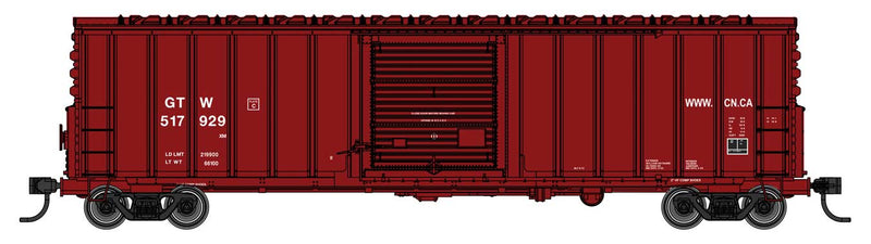 Walthers Mainline Mainline 50' ACF Exterior Post Boxcar Grand Trunk Western GTW