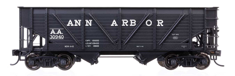 Walthers Proto 34' Steel War Emergency Hopper Ann Arbor AA