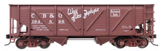 Walthers Proto 34' Steel War Emergency Hopper Burlington CB&Q