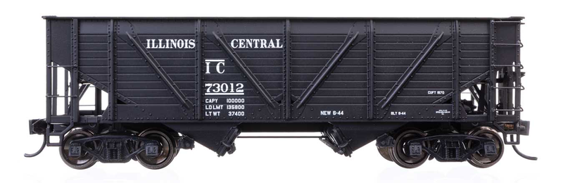 Walthers Proto 34' Steel War Emergency Hopper Illinois Central IC