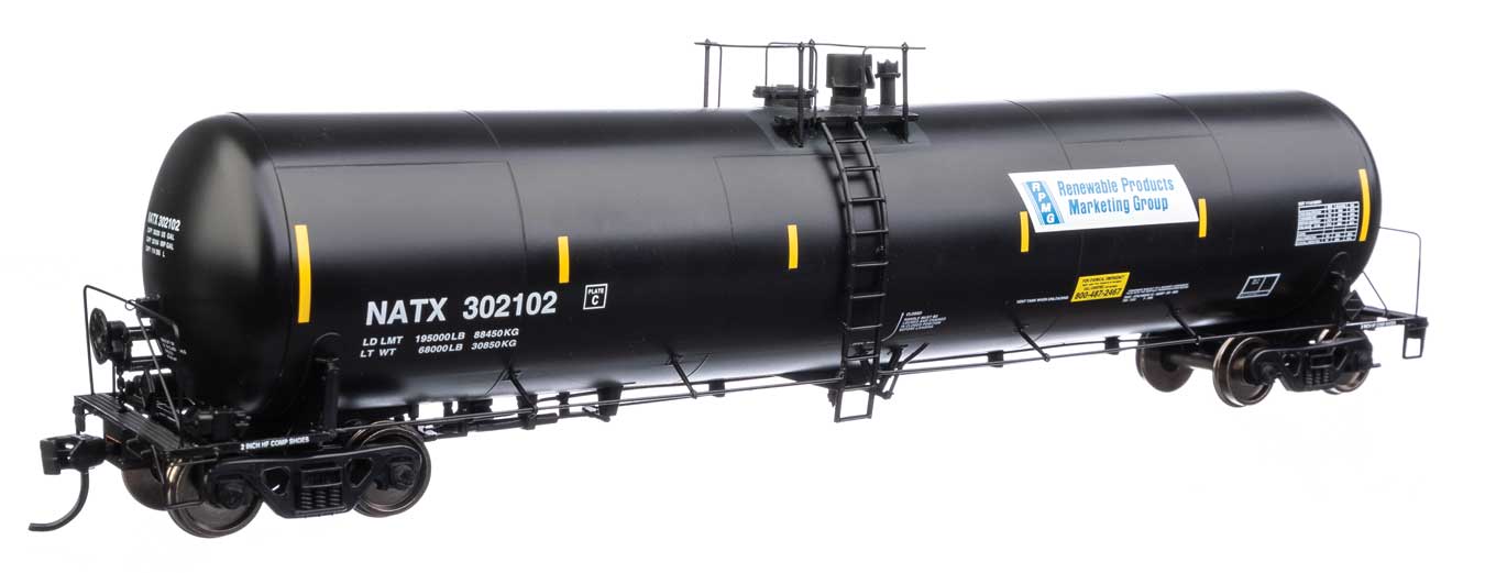 Walthers Proto 920-100639 55' Trinity 30,145-Gal Tank Car Renewable Products NADX 302187