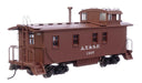 Walthers Proto 920-103204 HO Scale 1300-Series Wood Caboose Santa Fe 'Pre-1938 Scheme' ATSF 1307