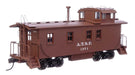 Walthers Proto 920-103207 HO Scale 1300-Series Wood Caboose Santa Fe '1938-41 Scheme' ATSF 1436