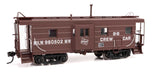 Walthers Proto 920-103659 HO Scale Rib Sided Caboose Milwaukee Road MILW MOW 980502