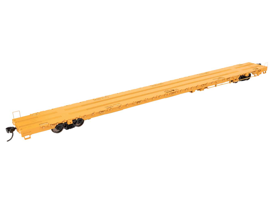 Walthers Proto 920-104600 HO Scale 89' 110-Ton Greenbrier Flatcar Undecorated Yellow