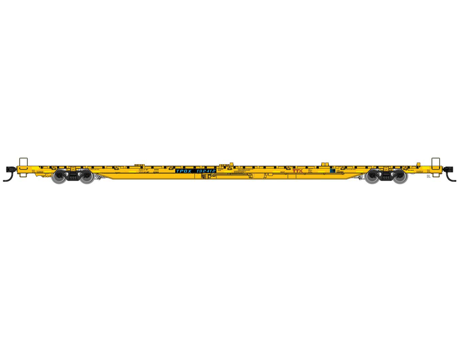 Walthers Proto 920-104610 HO Scale 89' 110-Ton Greenbrier Flatcar TTX TPDX 192590