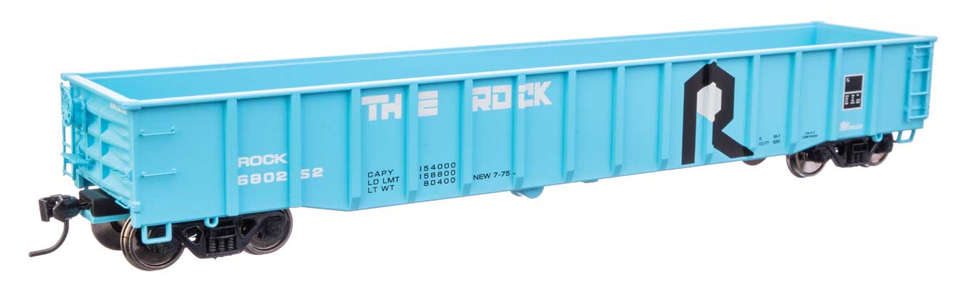 Walthers Proto 920-105521 HO Scale 53' Thrall Gondola Rock Island RI 680252