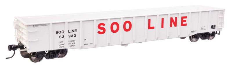 Walthers Proto 920-105526 HO Scale 53' Thrall Gondola SOO Line 64006