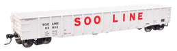 Walthers Proto 920-105526 HO Scale 53' Thrall Gondola SOO Line 64006